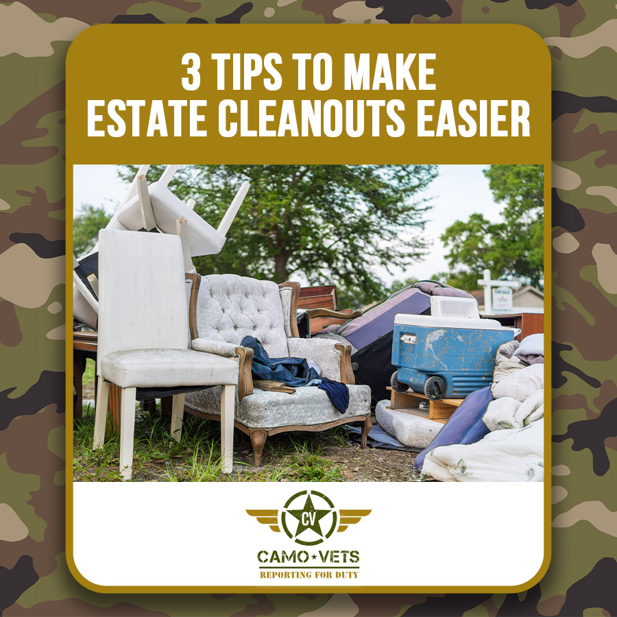 3 Tips to Make Estate Cleanouts Easier CamoVets Ocean County NJ