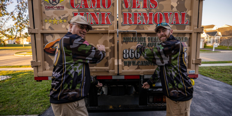 CamoVets yard debris removal image Ocean County NJ