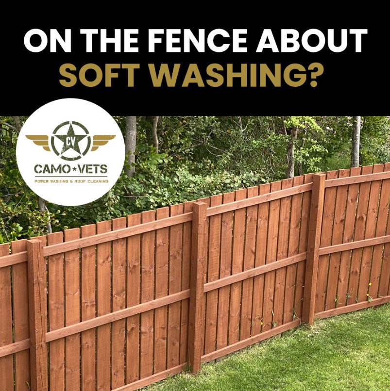 soft washing fence cleaning wall township new jersey
